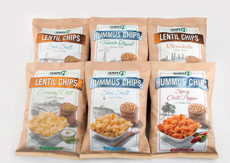 Simply 7 - Packaging design